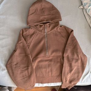 Lululemon half zip scuba hoodie